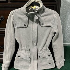Roxy Women's Vintage Gray Utility Jacket
